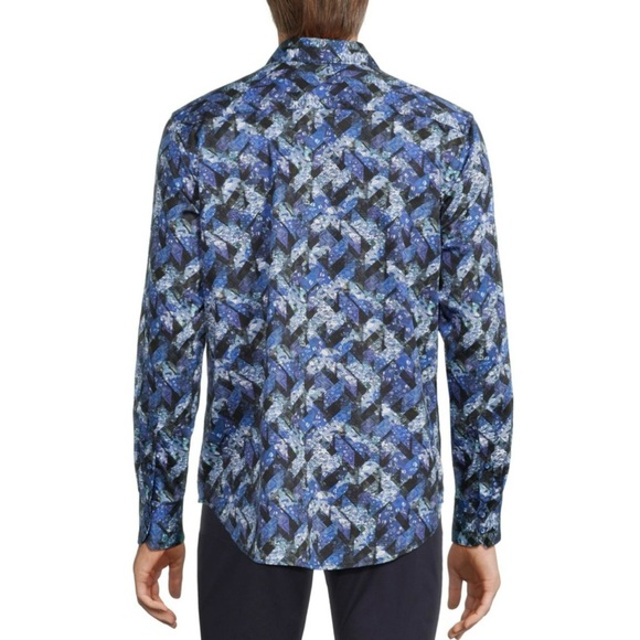 ROBERT GRAHAM Halder Shirt Button Up Classic Fit Long Sleeve Flip Cuff NWT - Picture 6 of 12